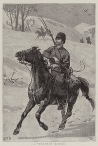 A Turcoman Raider by Frank Dadd